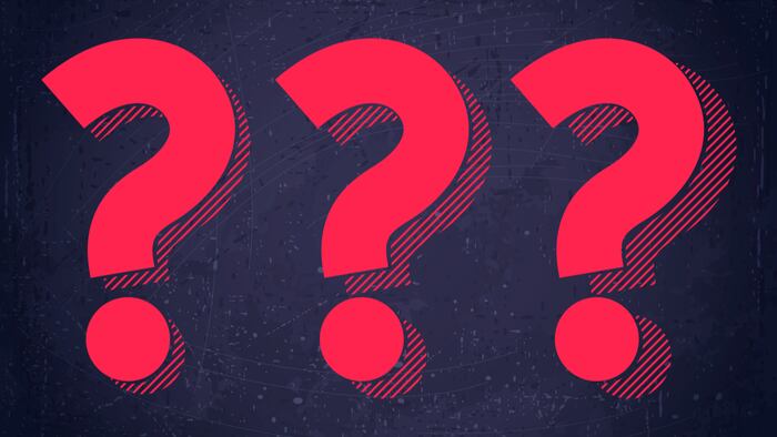 Question marks