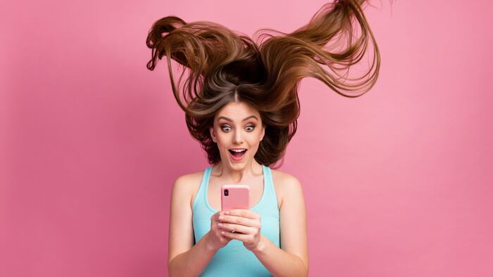 Girl Hair Phone App