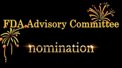 NDAC Among US FDA Advisory Committees With Slot Open For Voting Consumer Representative
