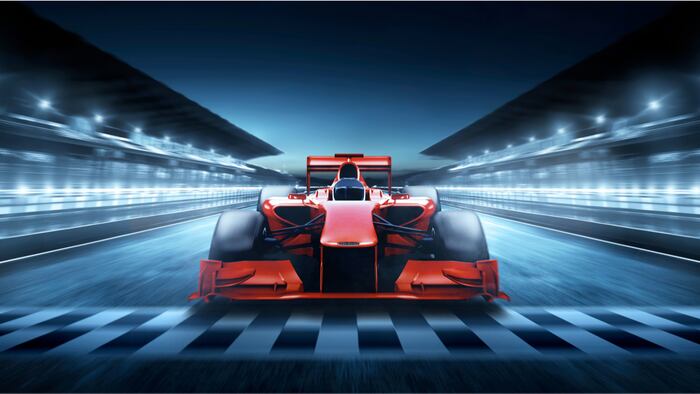race car
