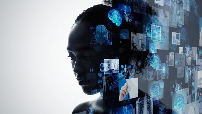 Medical technology concept. Remote medicine. Electronic medical record.