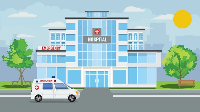 Hospital building