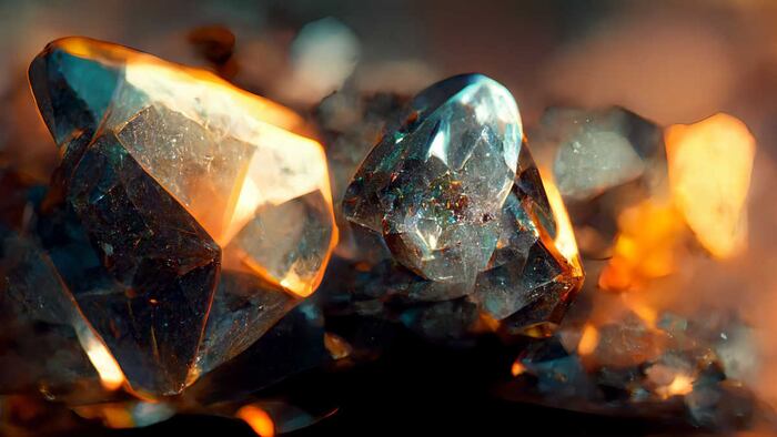 Uncut diamonds