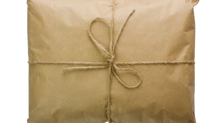 Wrapped package