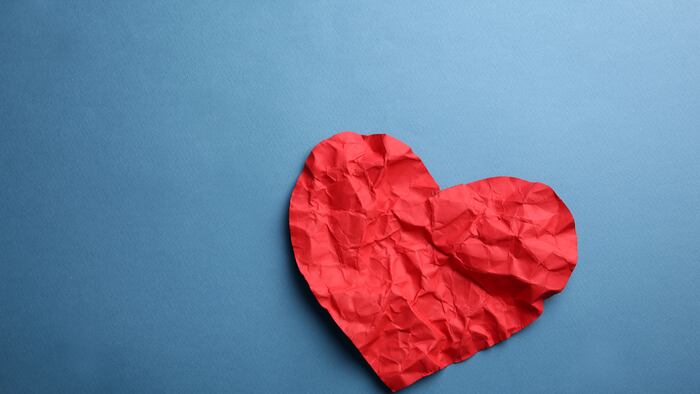 Paper heart