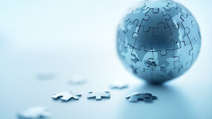 Globe puzzle
