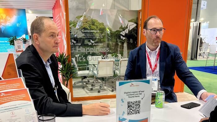 Joerg Ahlgrimm, CEO of SK pharmteco