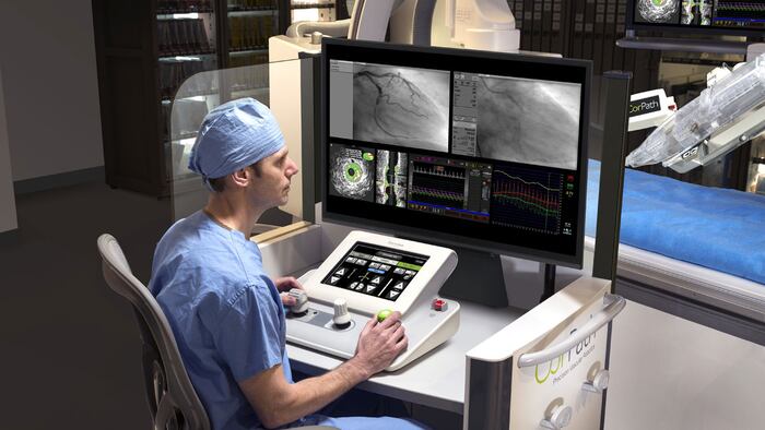 Physician Driving CorPath GRX HR