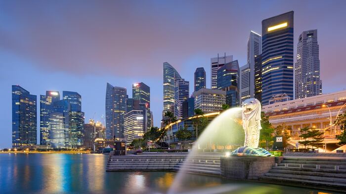 Singapore skyline