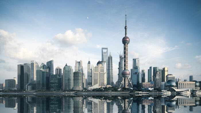 Shanghai skyline