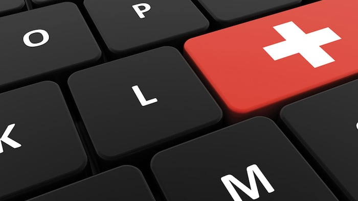 By Maxim Gaigul Royalty-free stock illustration ID: 476308105 Computer keyboard, close-up button of the flag of Switzerland. 3D render of a laptop keyboard