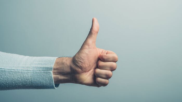 Thumbs up