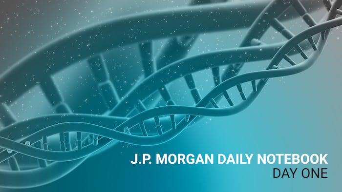 J.P. Morgan Daily Notebook - Day 1