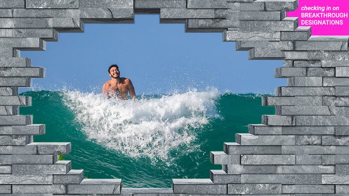 Breakthrough wave