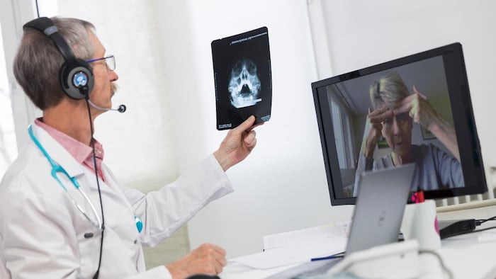 Telehealth Visit Xray