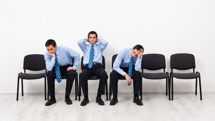 Desperate businessmen