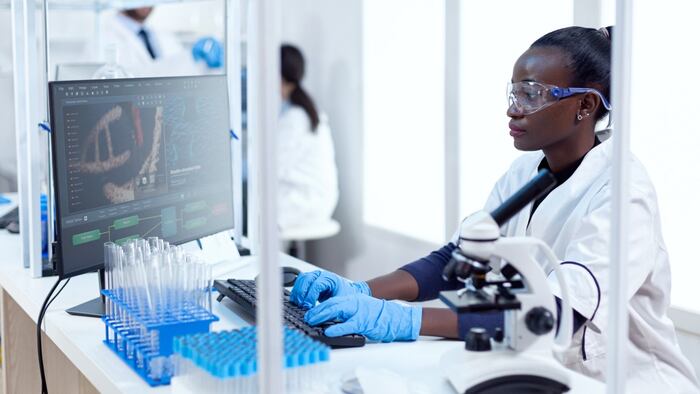 clinical trial and laboratory