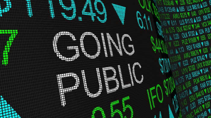 Going public
