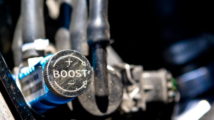 Boost button