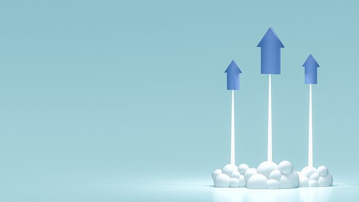 Rapid growth of economic indicators. rapid growth of financial indicators of economy. economic and financial growth.