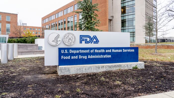 US FDA entrance sign
