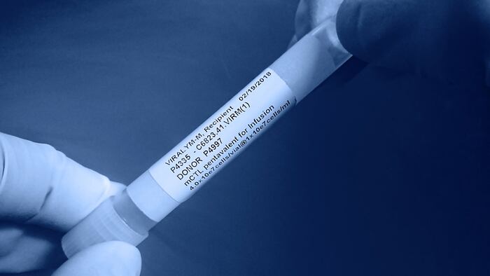 AlloVir Viralym M test tube