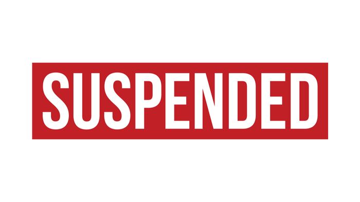 Suspended