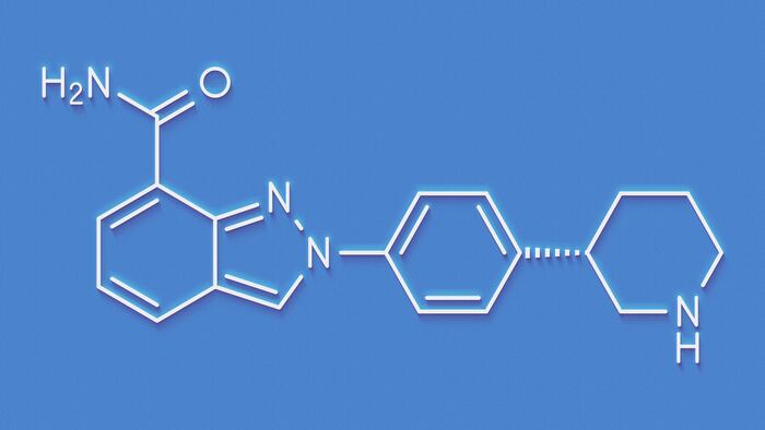 Niraparib_Molecule