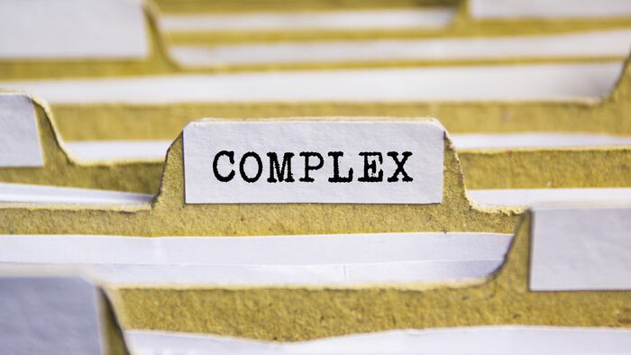 File Folder Marked 'Complex'
