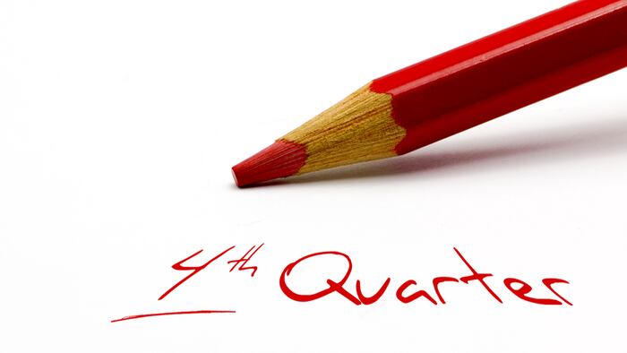 Red pencil - 4th Quarter