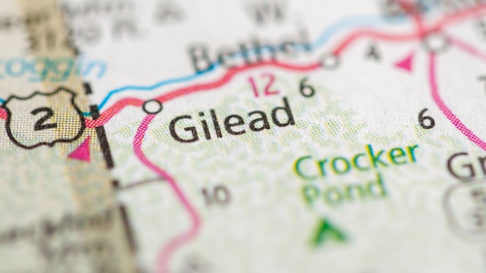 Gilead. Maine. USA
