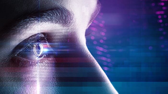 Eye in an high tech environment