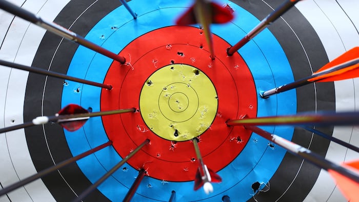 Arrows miss target