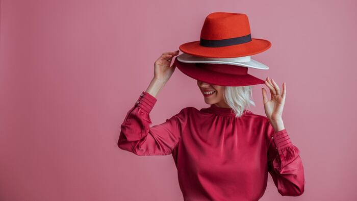 wearing many hats
