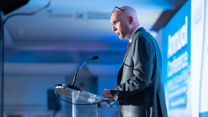 Paul Neill addresses Medicines for Europe's annual conference