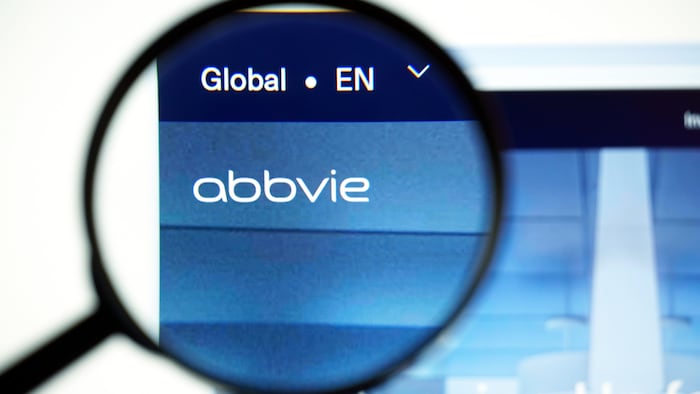 Los Angeles, California, USA - June 30 2019 : Homepage of Abbvie .Official website of company . - Image