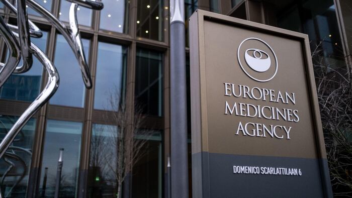 The European Medicines Agency's building in Amsterdam