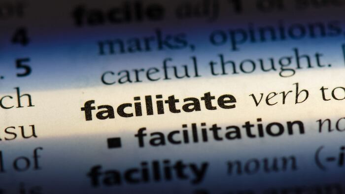 facilitate word in a dictionary. facilitate concept - Image