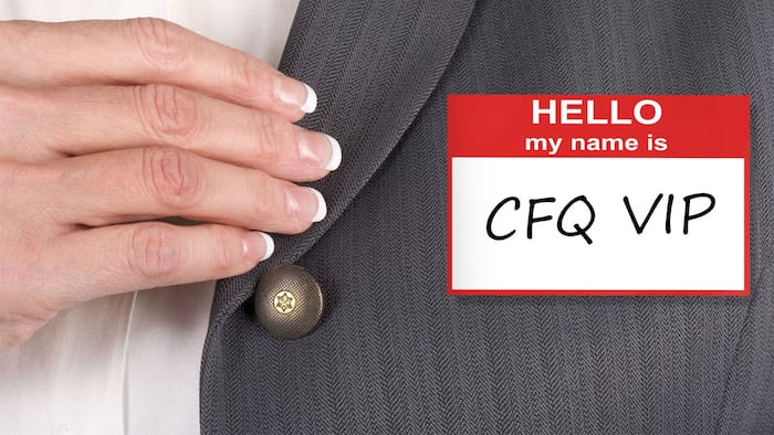 Female with name tag, hello my name is - Image