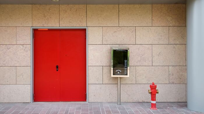 Emergency door