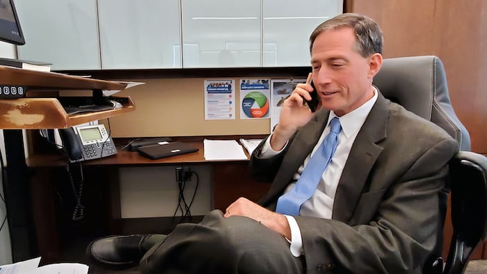 CDRH Director Jeff Shuren in his office