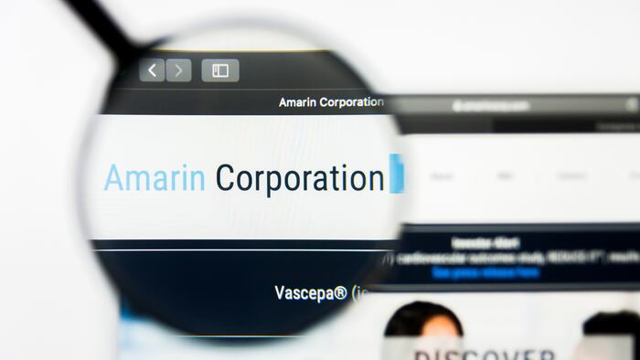 Amarin website logo