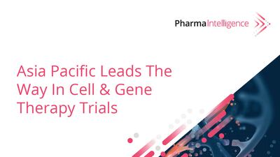 Asia Pacific Leads The Way In Cell Gene Therapy Trials