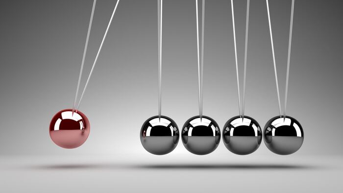 Newton's Cradle Momentum