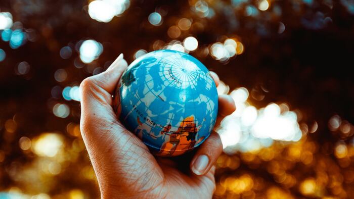 world in hand