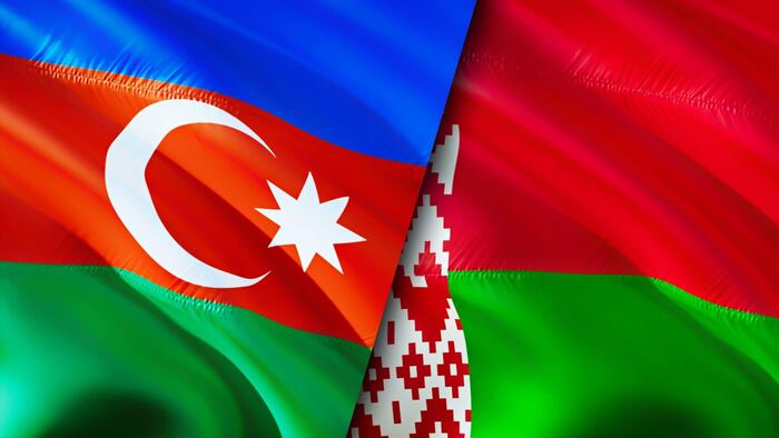 Azerbaijan Belarus flags