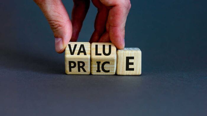 value versus price