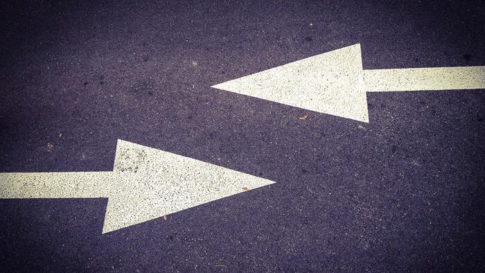 switching directions