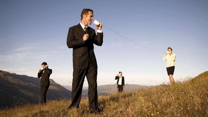 Business Communication On a Hill