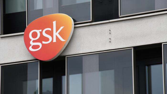 Munich, Bavaria / Germany - May 19, 2018: Headquarters of GlaxoSmithKline GmbH & Co. KG in Munich, Germany - GSK is a British pharmaceutical company